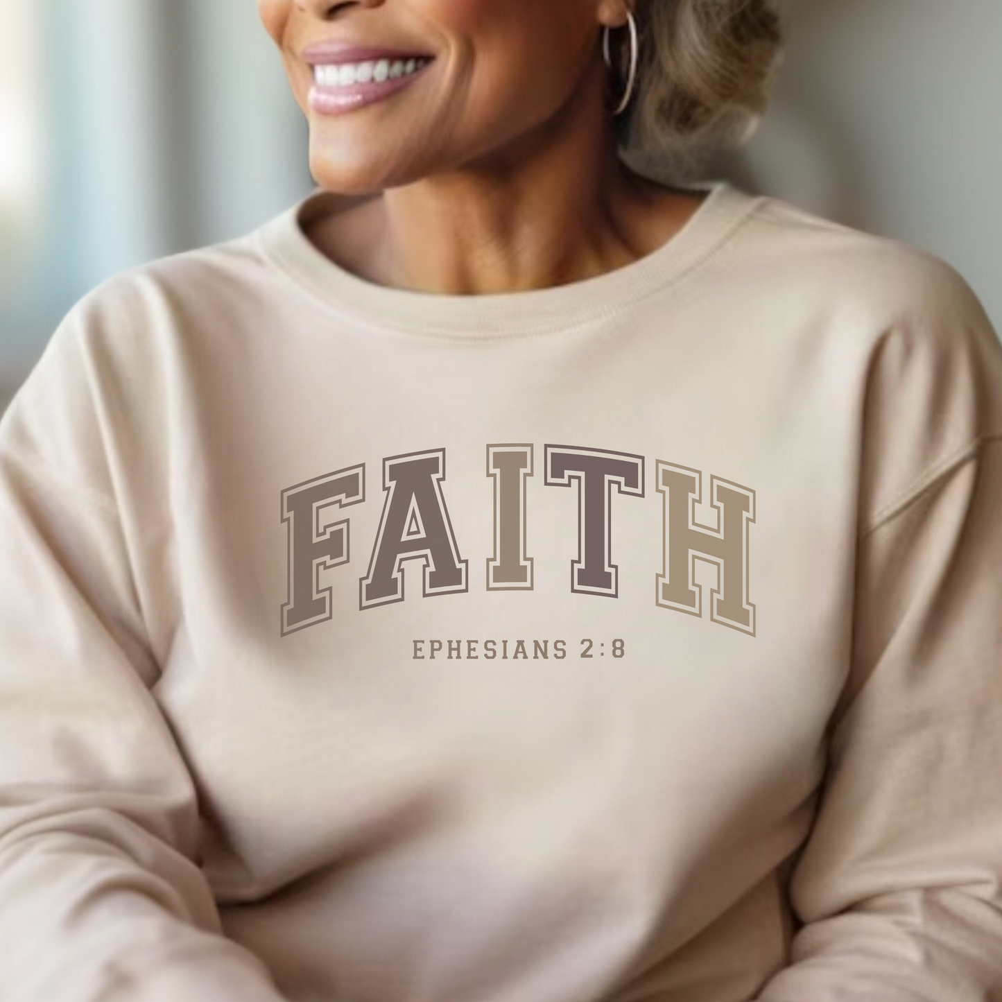 Faith: Unisex Sweatshirt for a Stylish Expression of Belief ✨ Printify