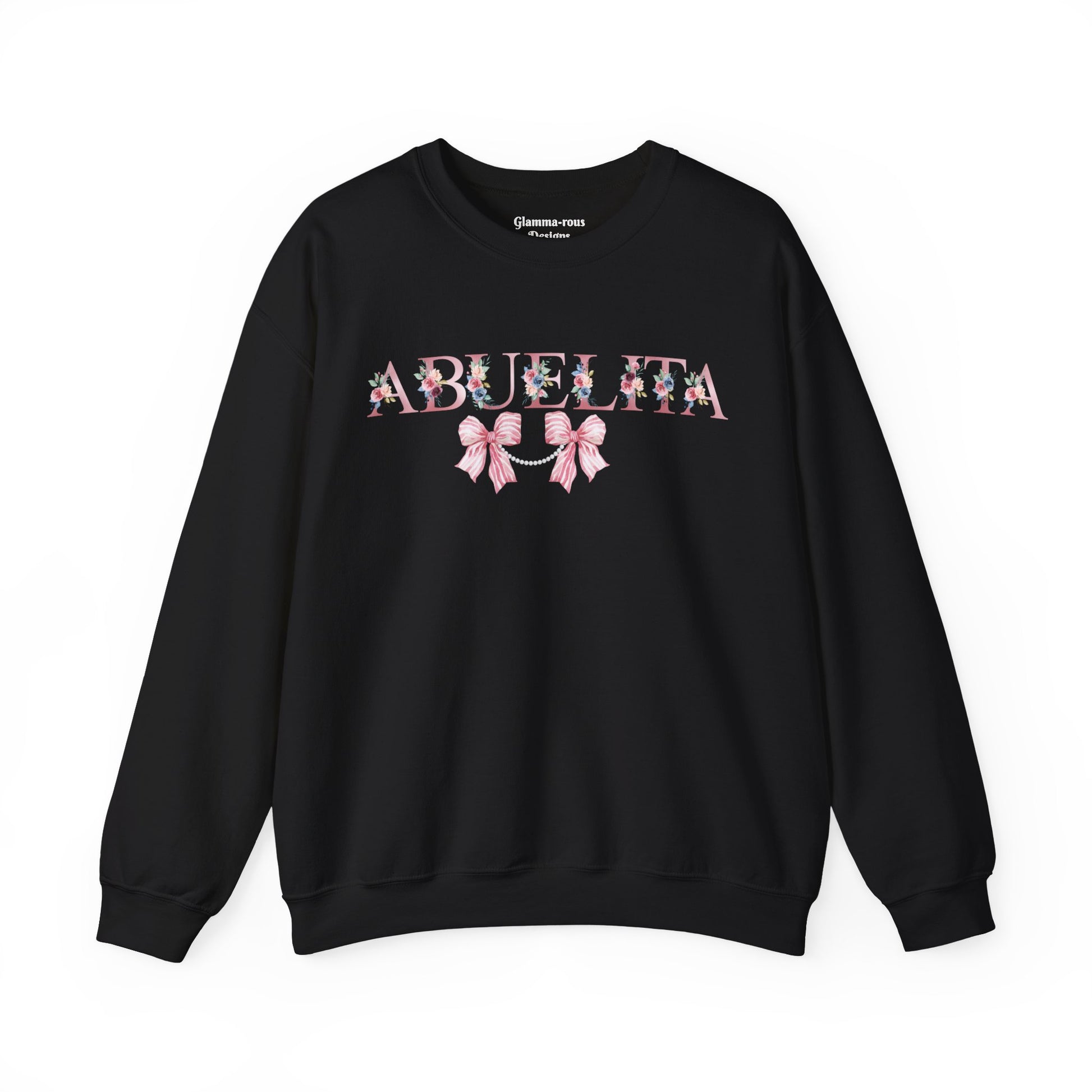 ABUELITA: Heartfelt Glam Sweatshirt💖 MOTHERS Day Gift Printify