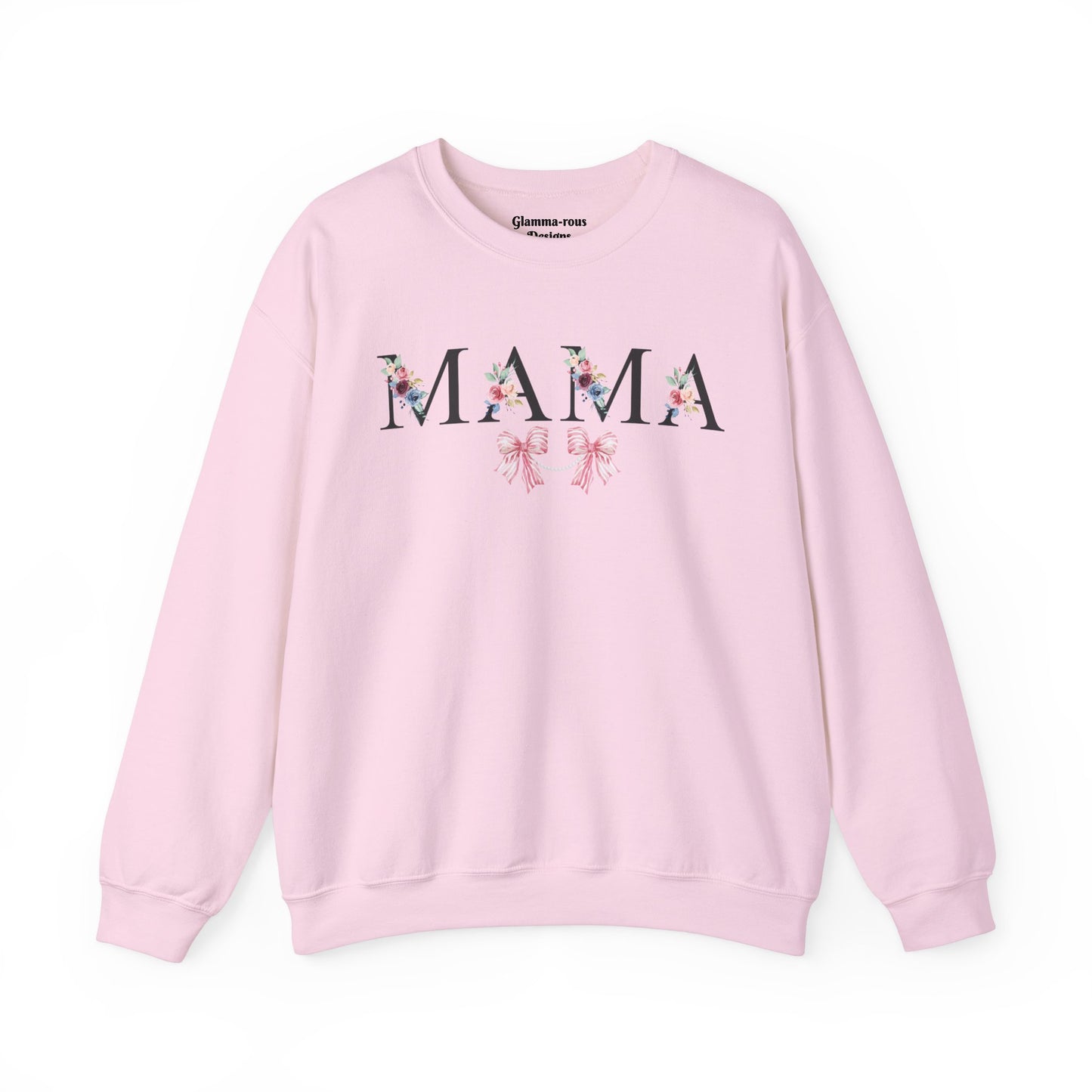 MAMA: Heartfelt Glam Sweatshirt💖 MOTHERS Day Gift Printify