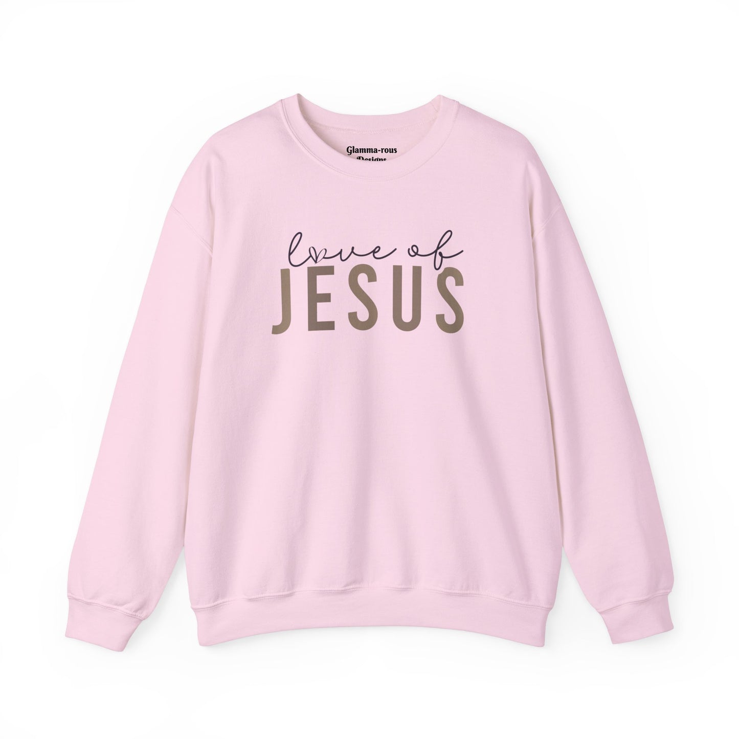 Love of Jesus: Embrace the Love of Jesus with Our Stylish Unisex Sweatshirt Printify