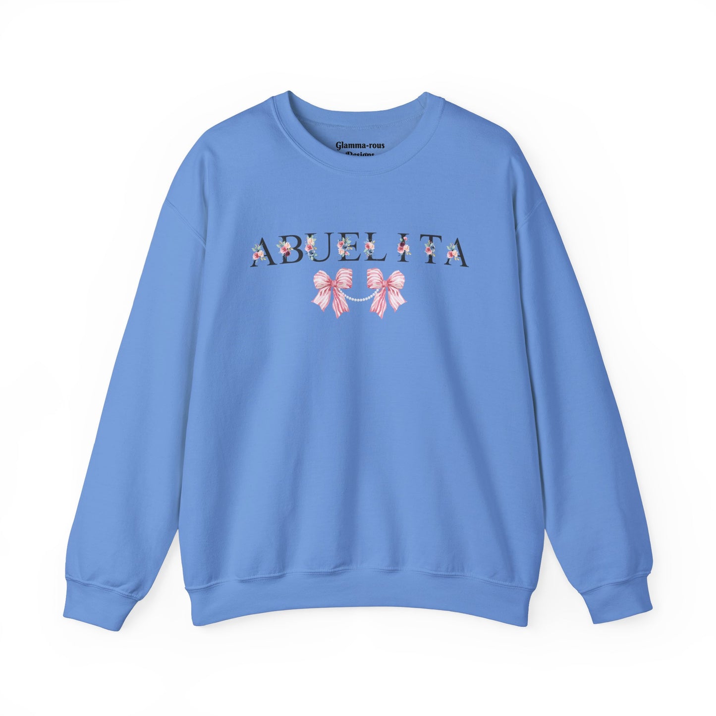 ABUELITA: Heartfelt Glam Sweatshirt💖 MOTHERS Day Gift Printify