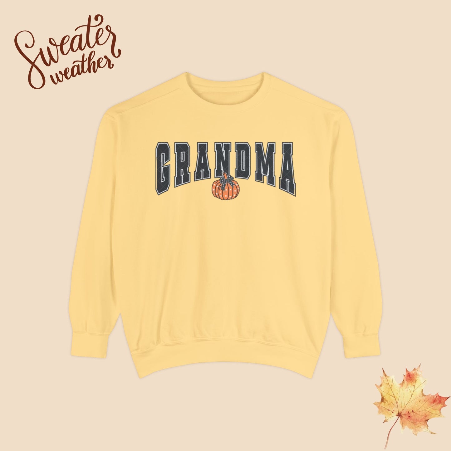 🎃 Pumpkin Grandma Fall Sweatshirt - Cozy & Stylish for Autumn