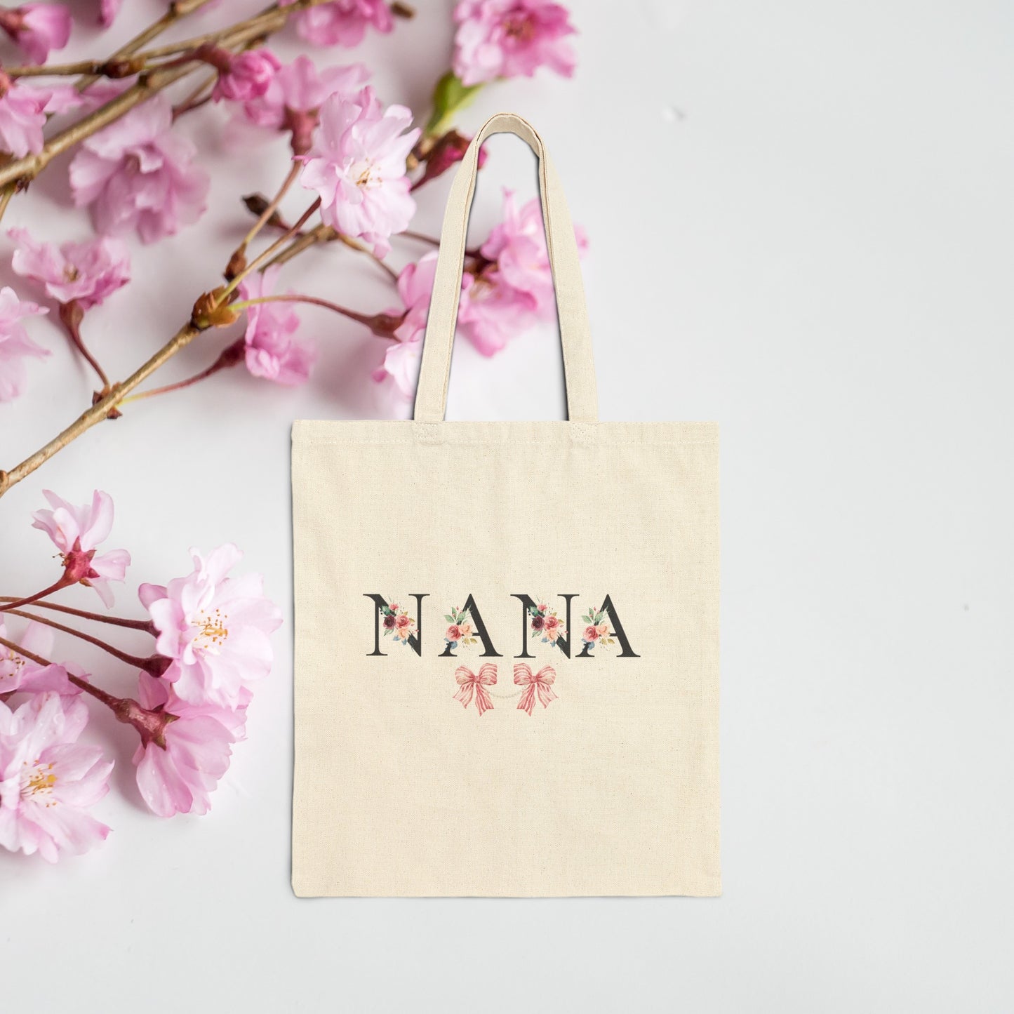 NANA: Cotton Canvas Tote Bag Printify