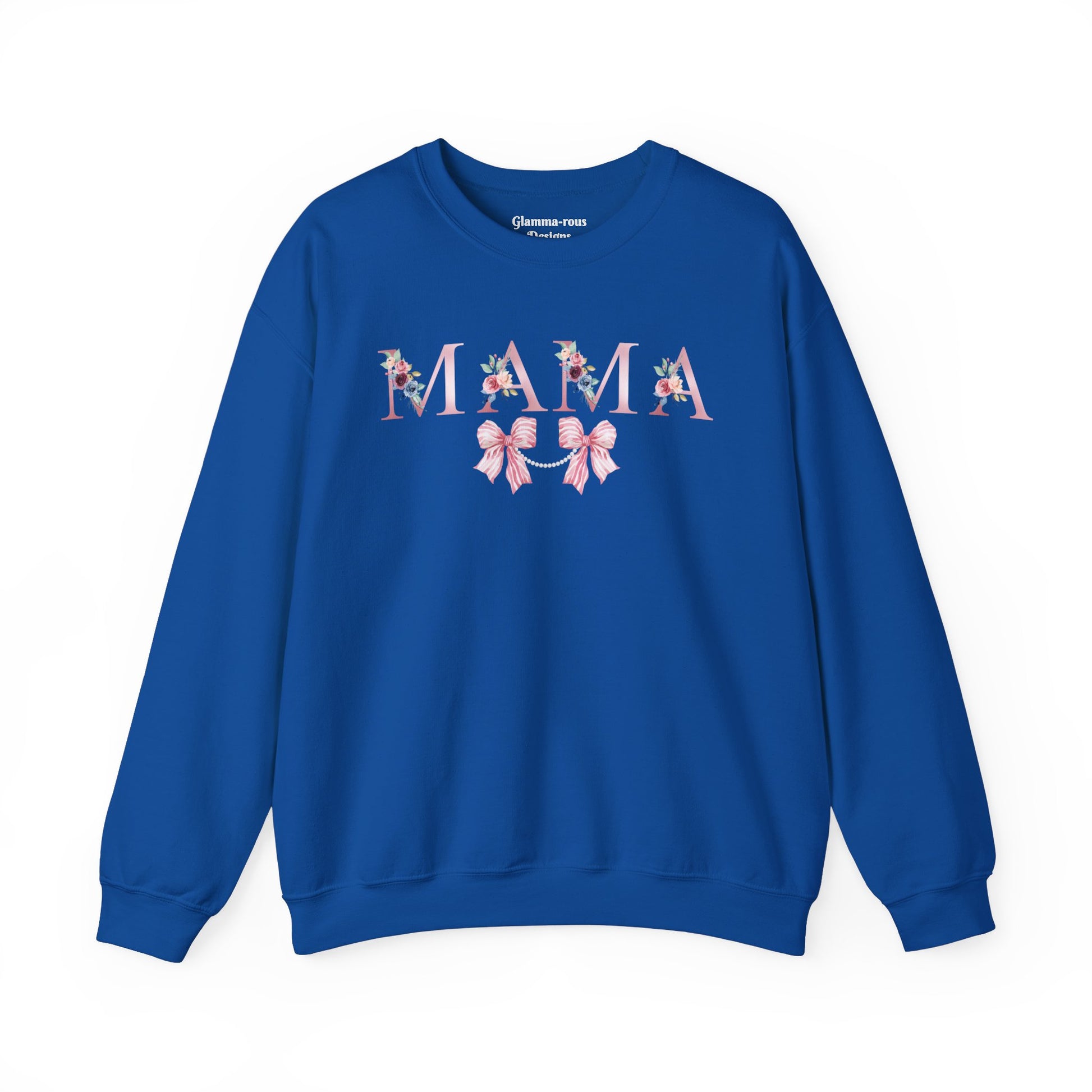 MAMA: Heartfelt Glam Sweatshirt💖 MOTHERS Day Gift Printify