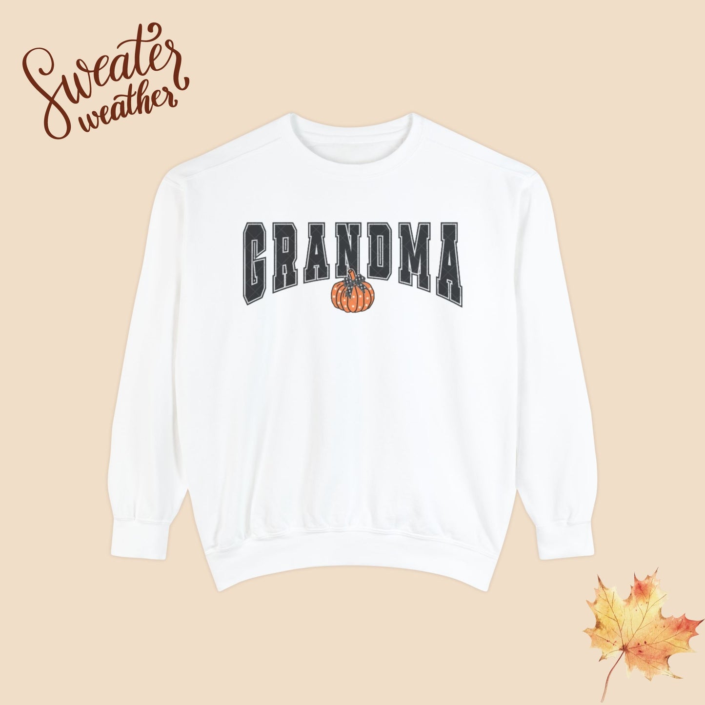 🎃 Pumpkin Grandma Fall Sweatshirt - Cozy & Stylish for Autumn