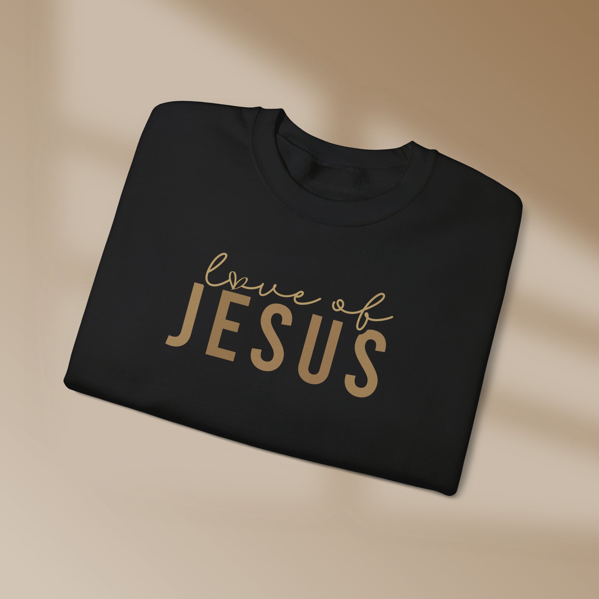 Love of Jesus: Embrace the Love of Jesus with Our Stylish Unisex Sweatshirt Printify