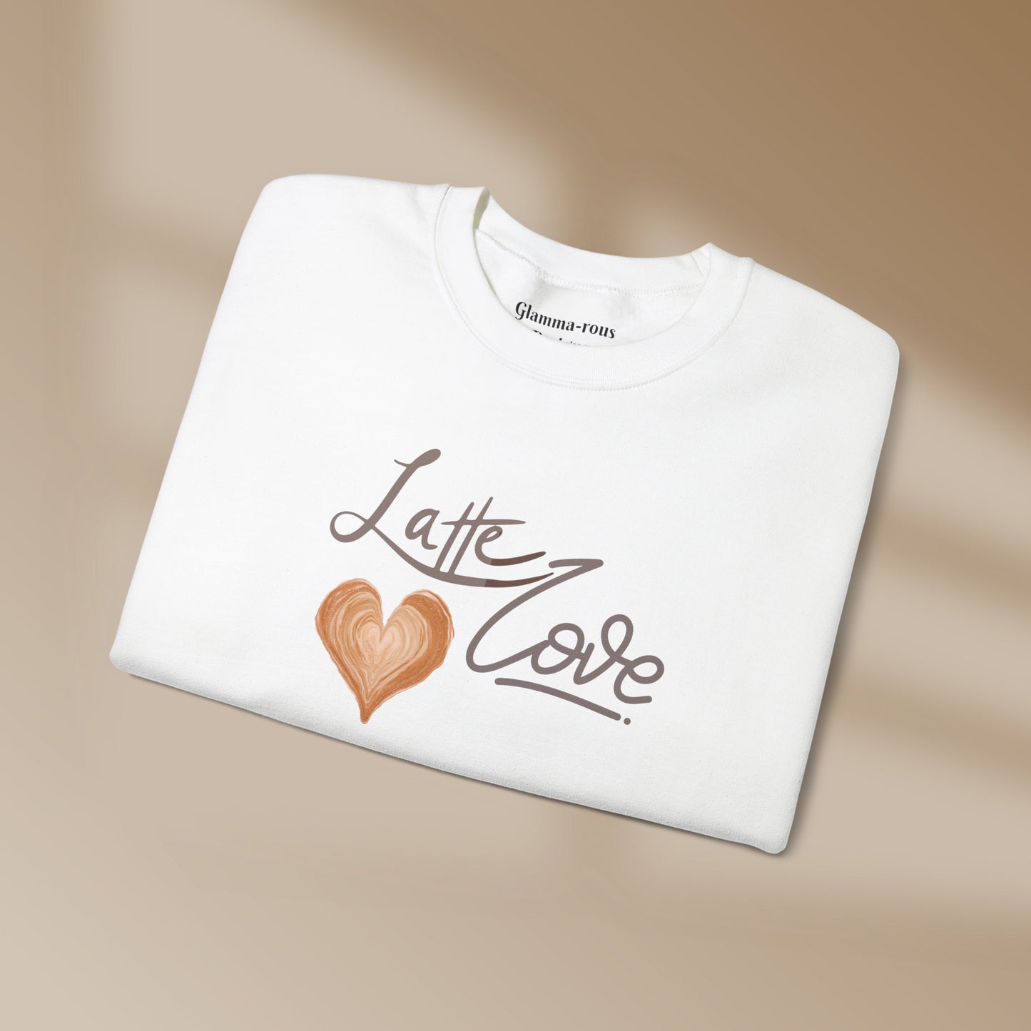 Cozy Latte Love: Unisex Sweatshirt for Glammas who Sip in Style ☕ Printify