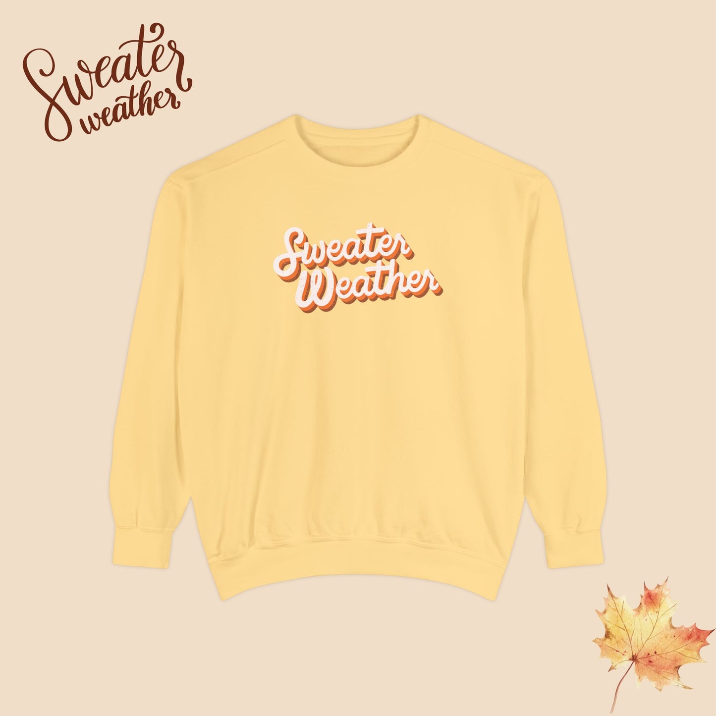 Sweater Weather :🍁 Fall in Love with Sweater Weather! 🍁