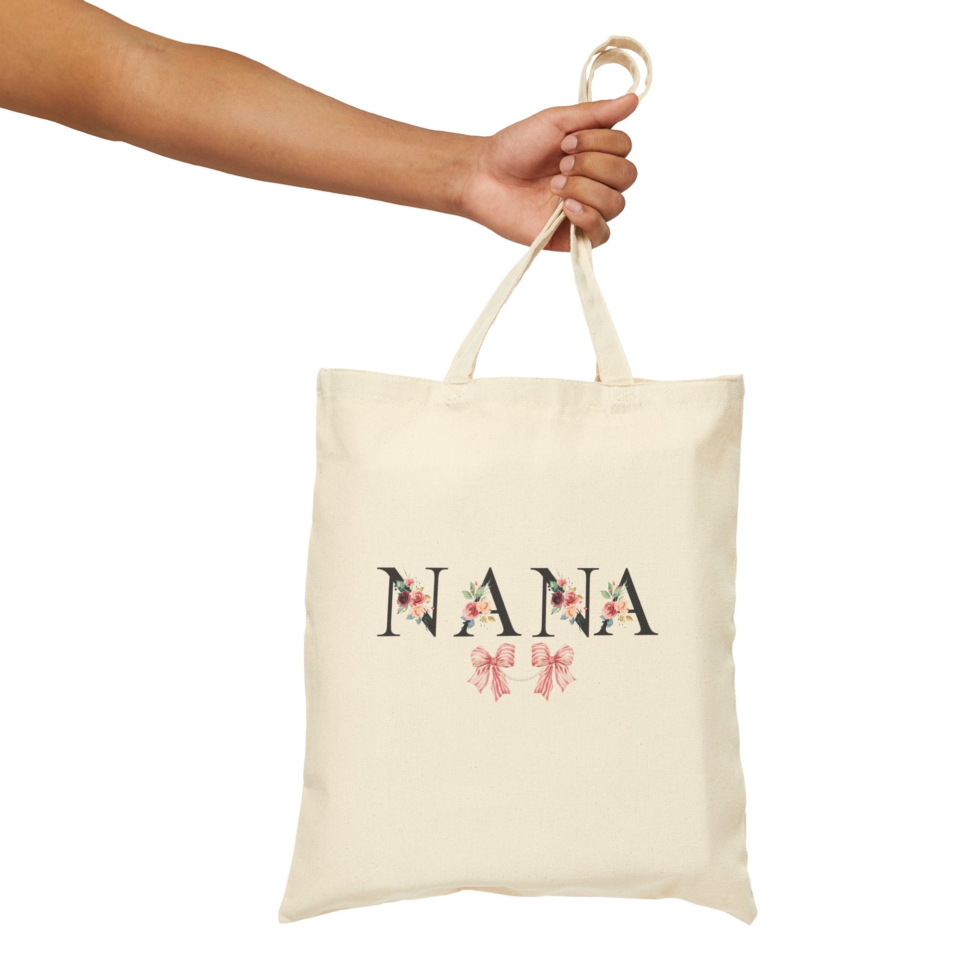 NANA: Cotton Canvas Tote Bag Printify