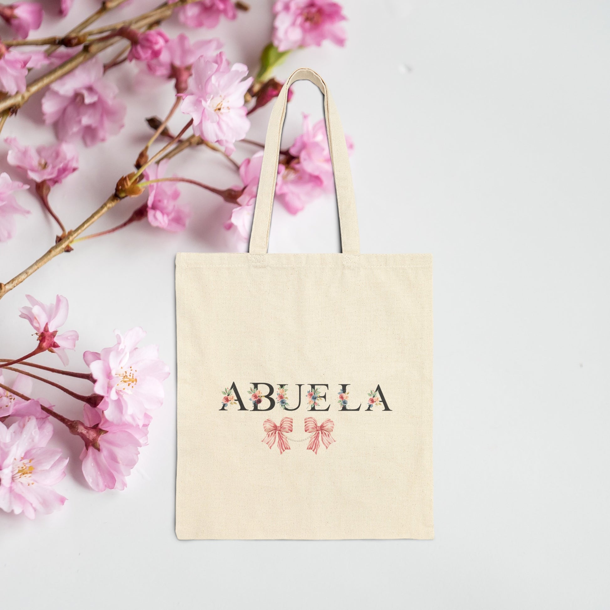 Abuela: Cotton Canvas Tote Bag | Mothers Day Gift 🎁 Printify