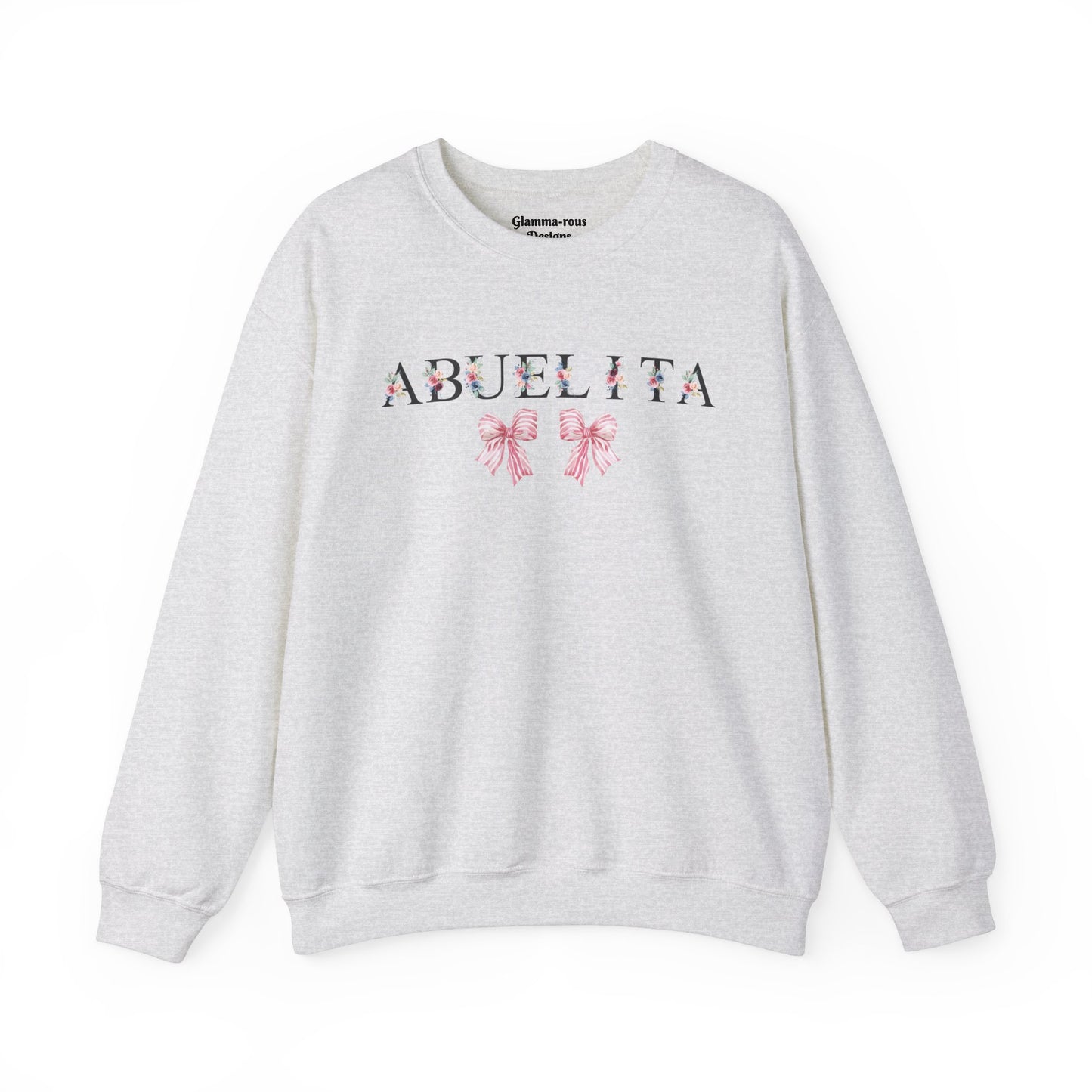 ABUELITA: Heartfelt Glam Sweatshirt💖 MOTHERS Day Gift Printify