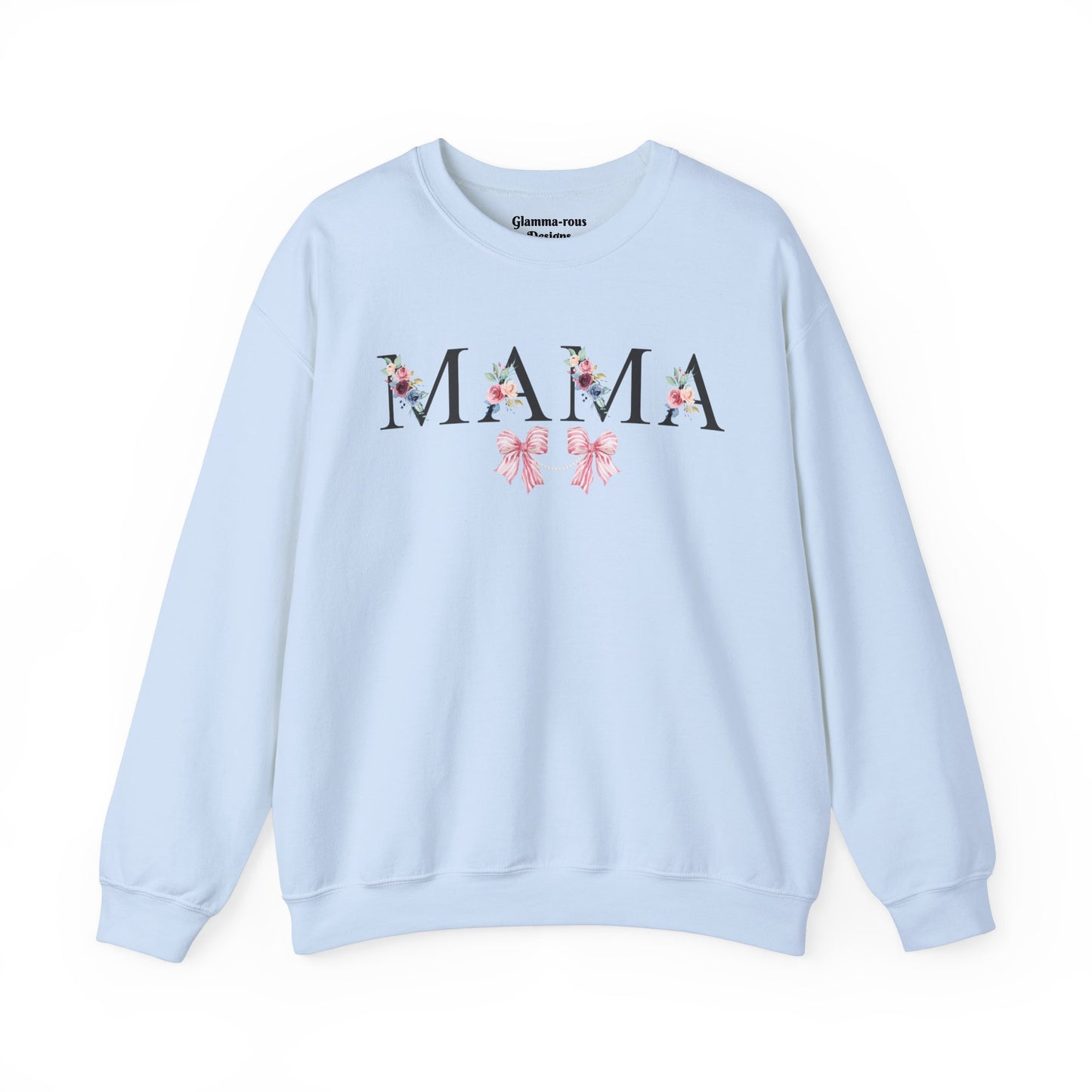 MAMA: Heartfelt Glam Sweatshirt💖 MOTHERS Day Gift Printify