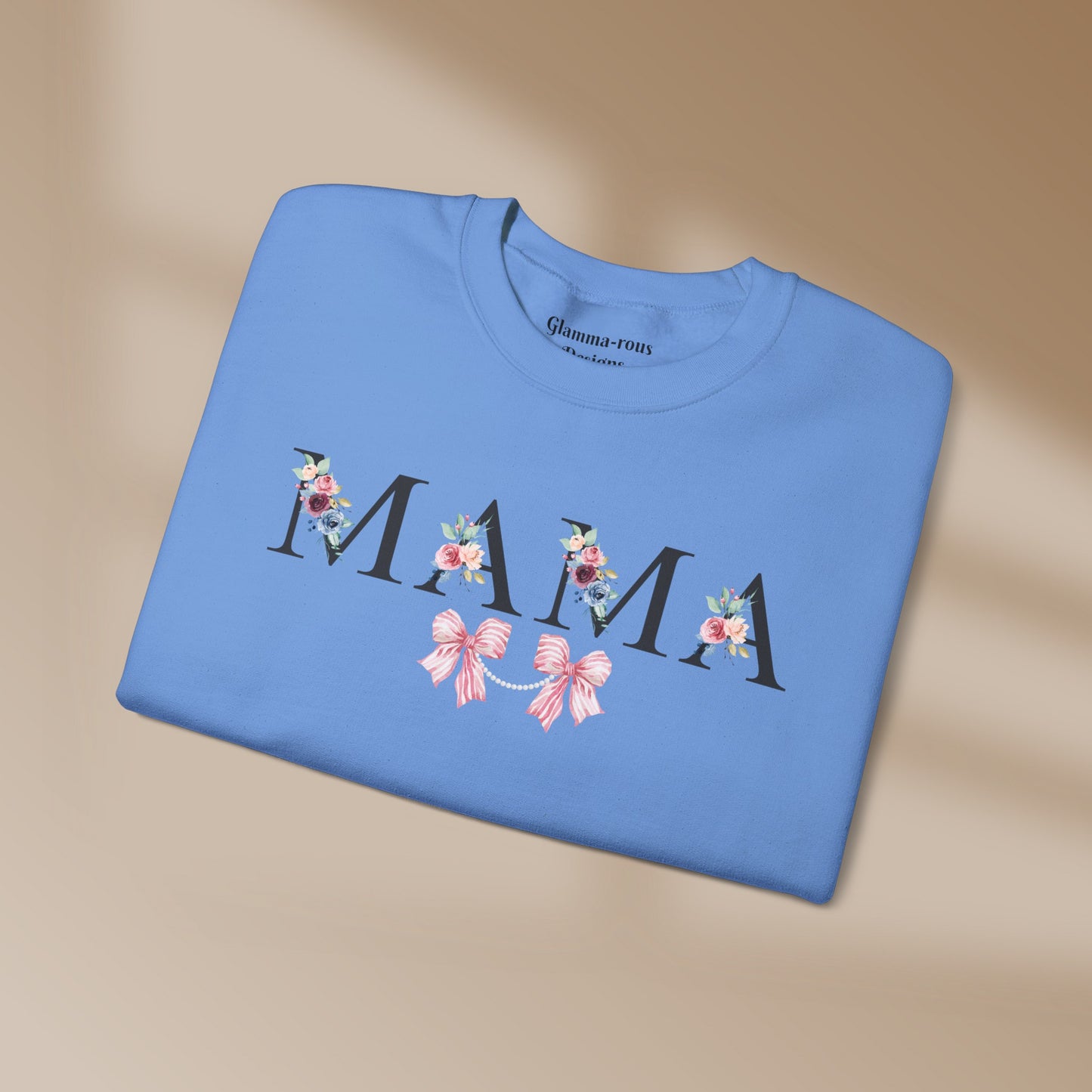 MAMA: Heartfelt Glam Sweatshirt💖 MOTHERS Day Gift Printify