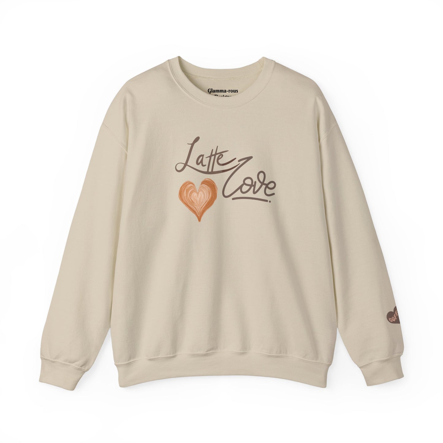 Cozy Latte Love: Unisex Sweatshirt for Glammas who Sip in Style ☕ Printify