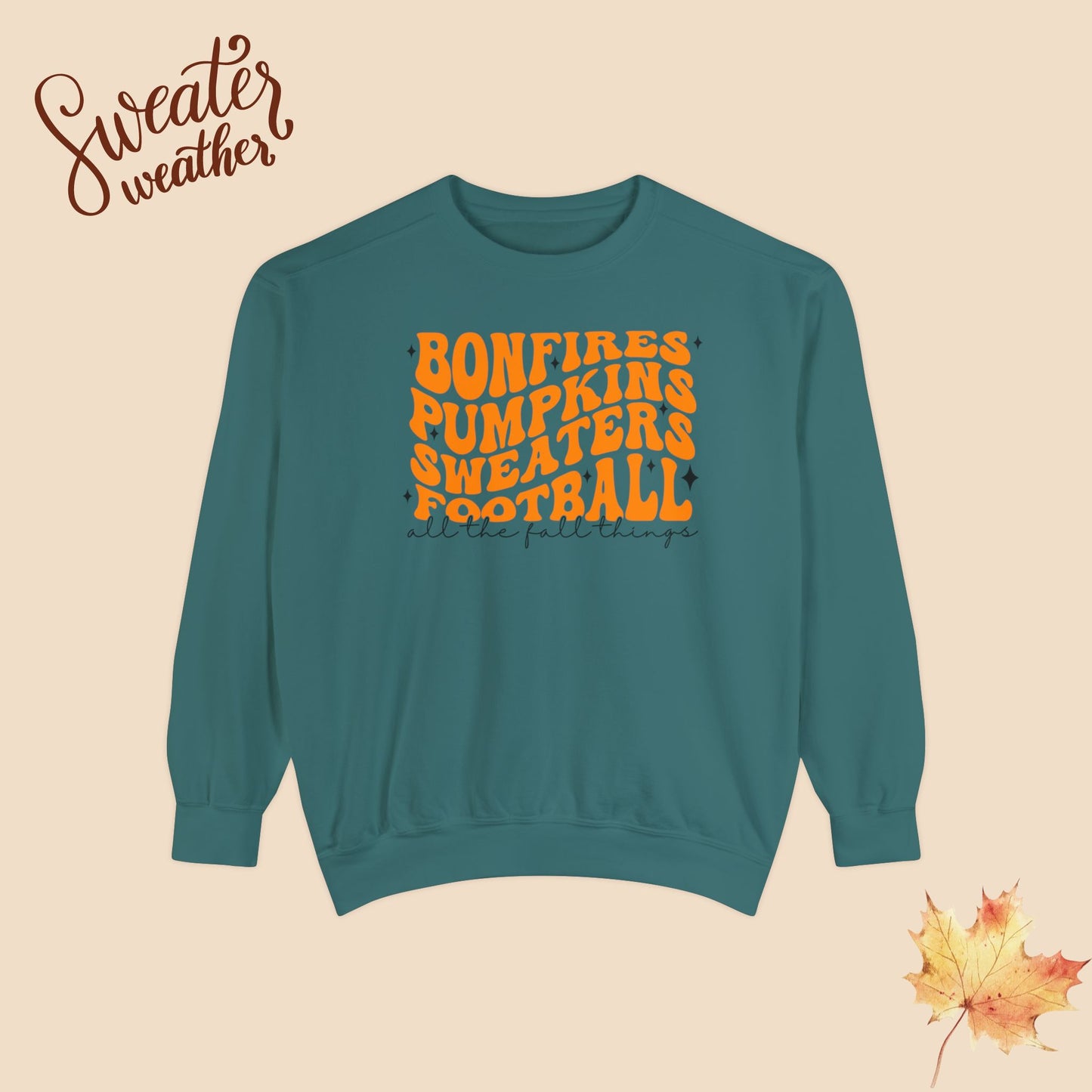 🍂 Fall Essesntials Edition - Unisex Garment-Dyed Sweatshirt