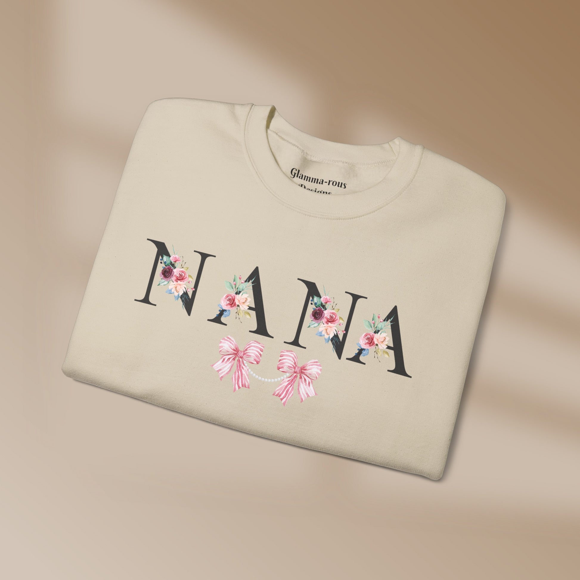 NANA: Glam Sweatshirt💖 MOTHERS Day Gift Printify