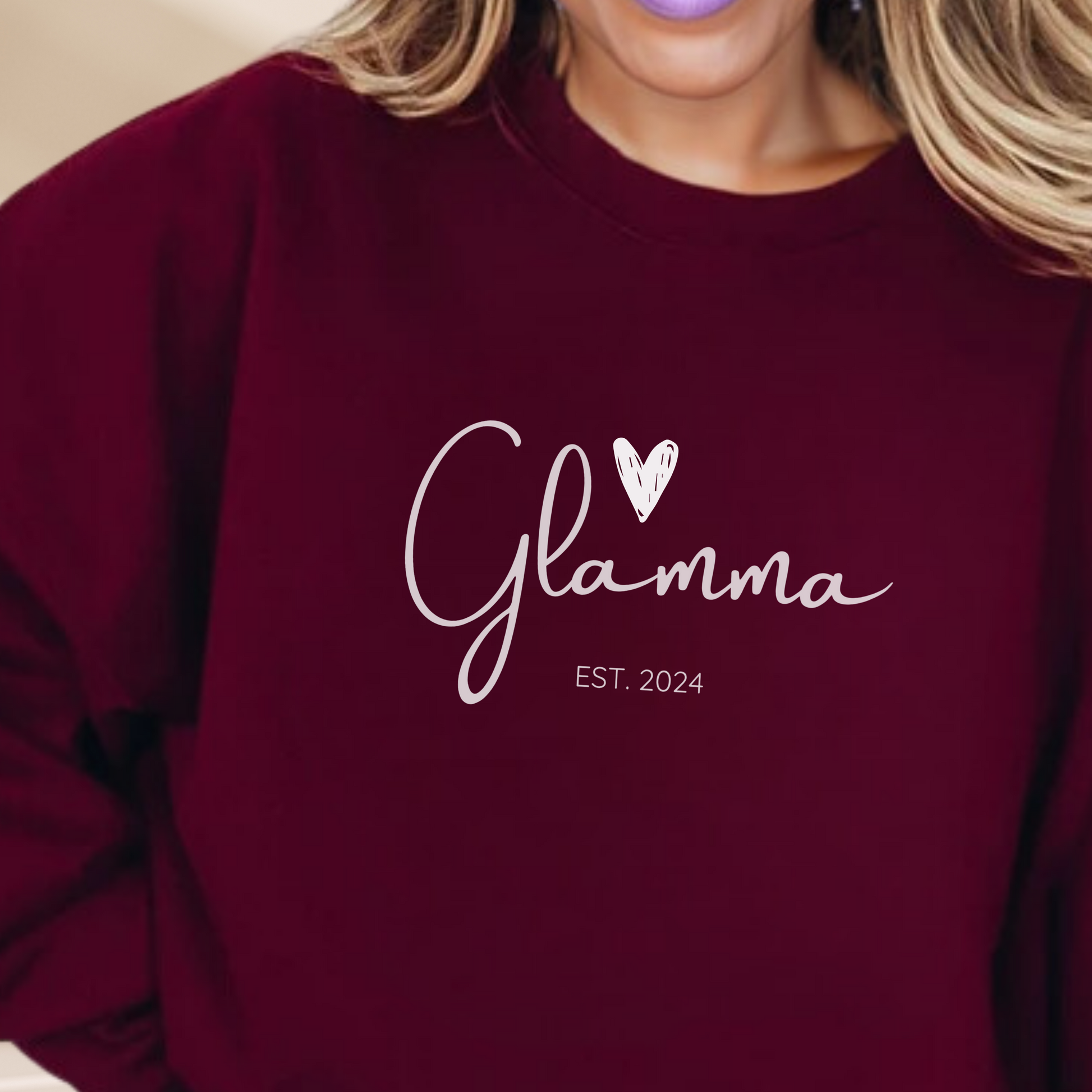 Glamma-est 2024: Unisex Sweatshirt for the Trendsetting Glamma 🌟 Printify