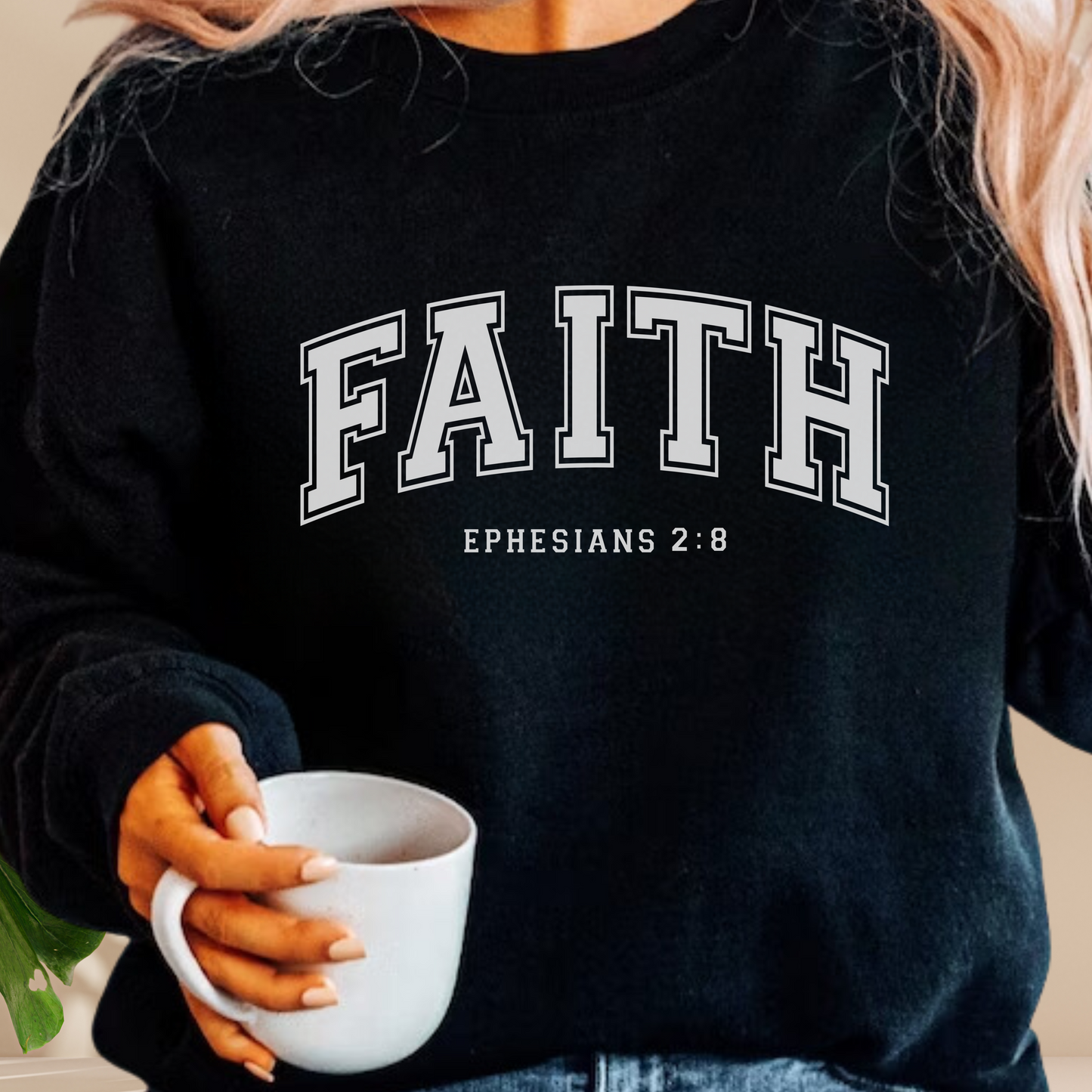 Faith: Unisex Sweatshirt for a Stylish Expression of Belief ✨ Printify