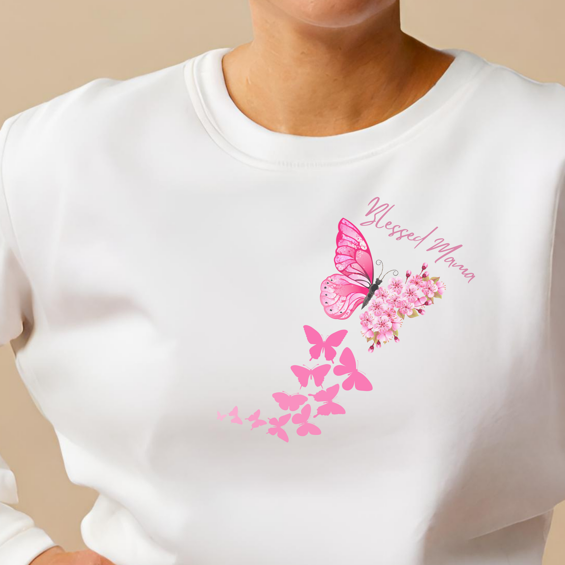 BLESSED MAMA: Sweatshirt💖 MOTHERS Day Gift Printify