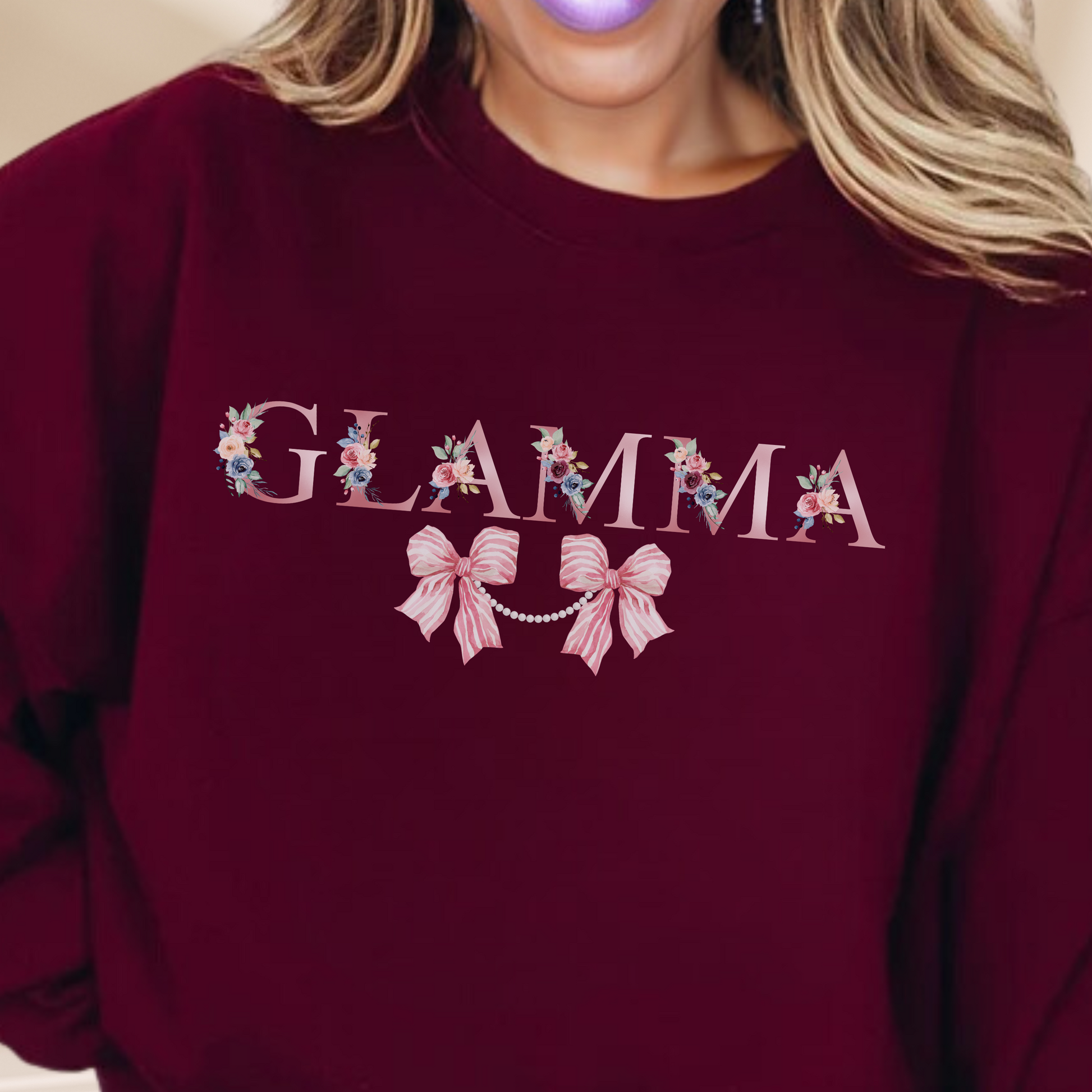 GLAMMA: GLAMMA-rous Sweatshirt💖 MOTHERS Day Gift Printify