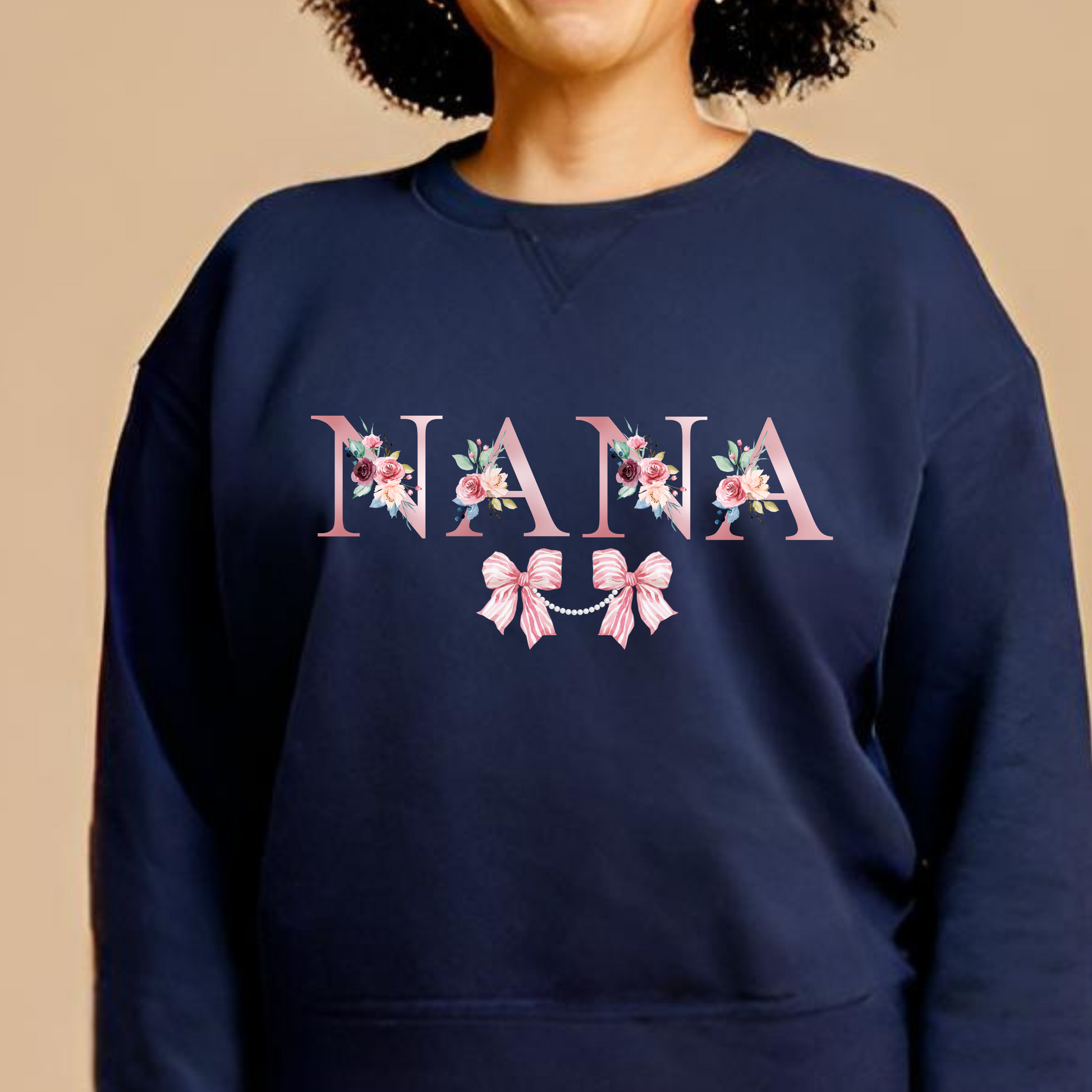 NANA: Glam Sweatshirt💖 MOTHERS Day Gift Printify