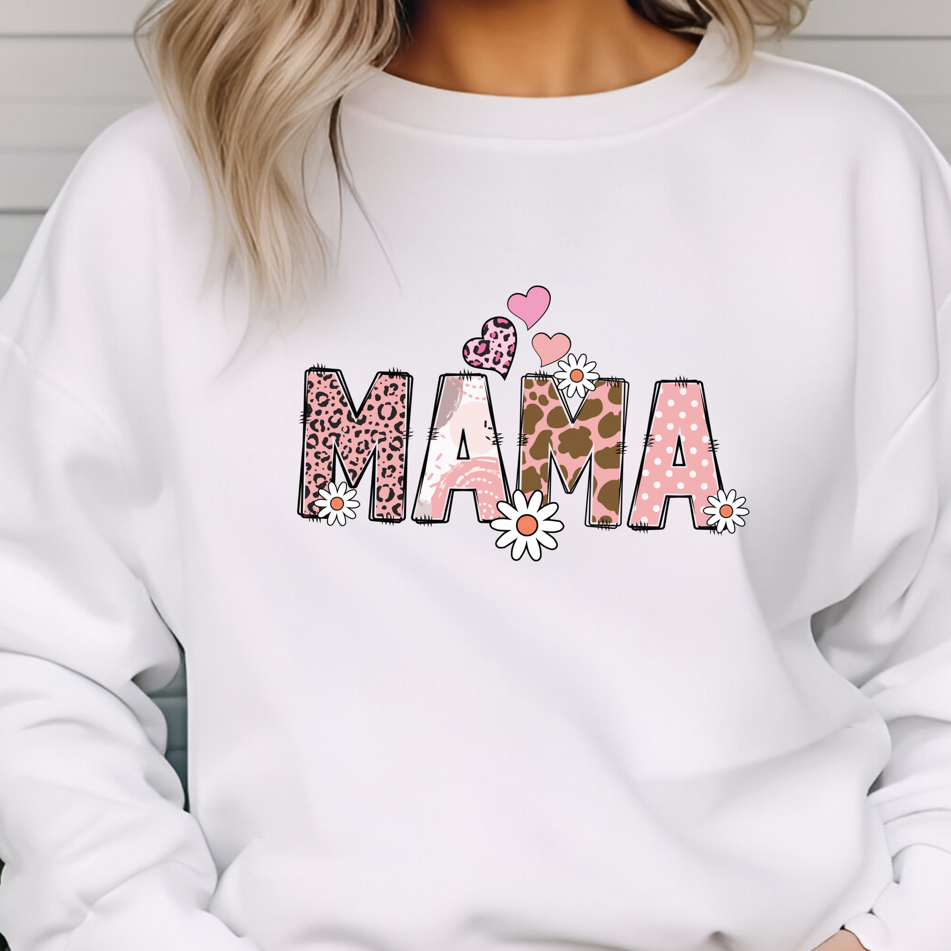 MAMA Crew Unisex Sweatshirt 👕👚 Printify