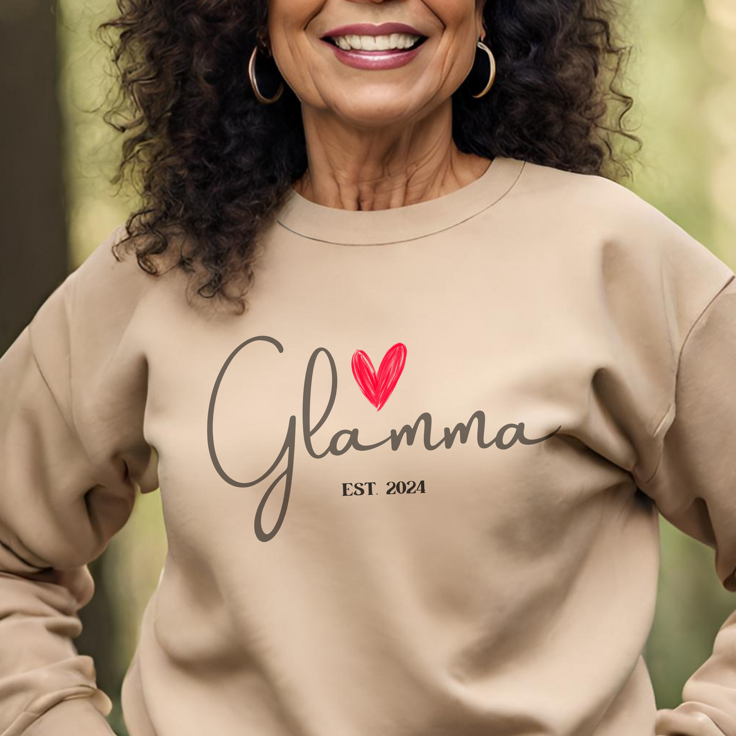 Glamma-est 2024: Unisex Sweatshirt for the Trendsetting Glamma 🌟 Printify