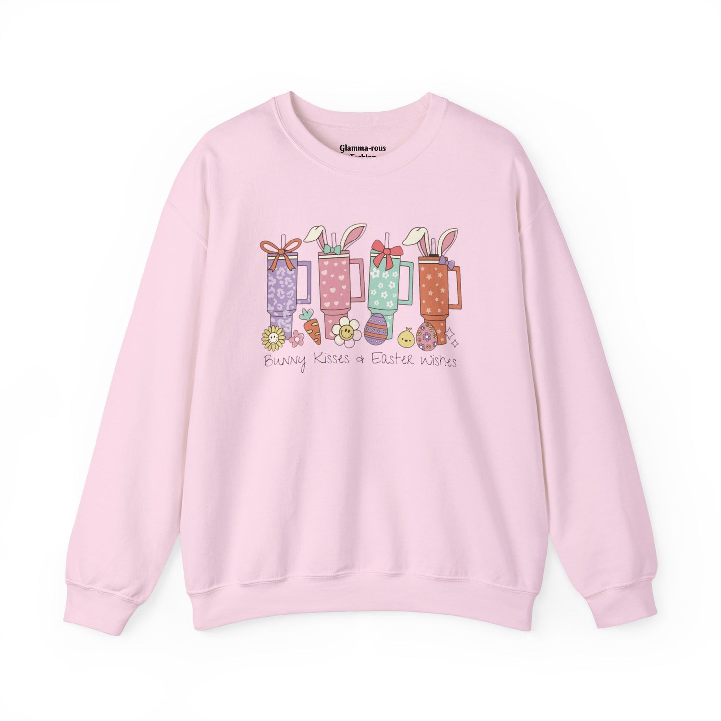 Hop into Easter Joy with Bunny Coffee Crew Unisex Sweatshirt 🐰☕ Printify