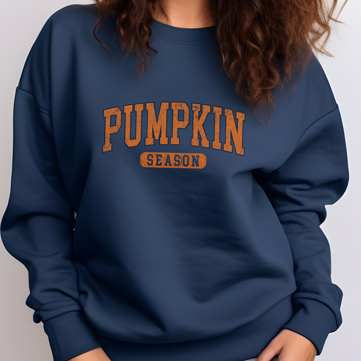 🎃 Unisex Garment-Dyed Sweatshirt – Pumpkin Season Edition