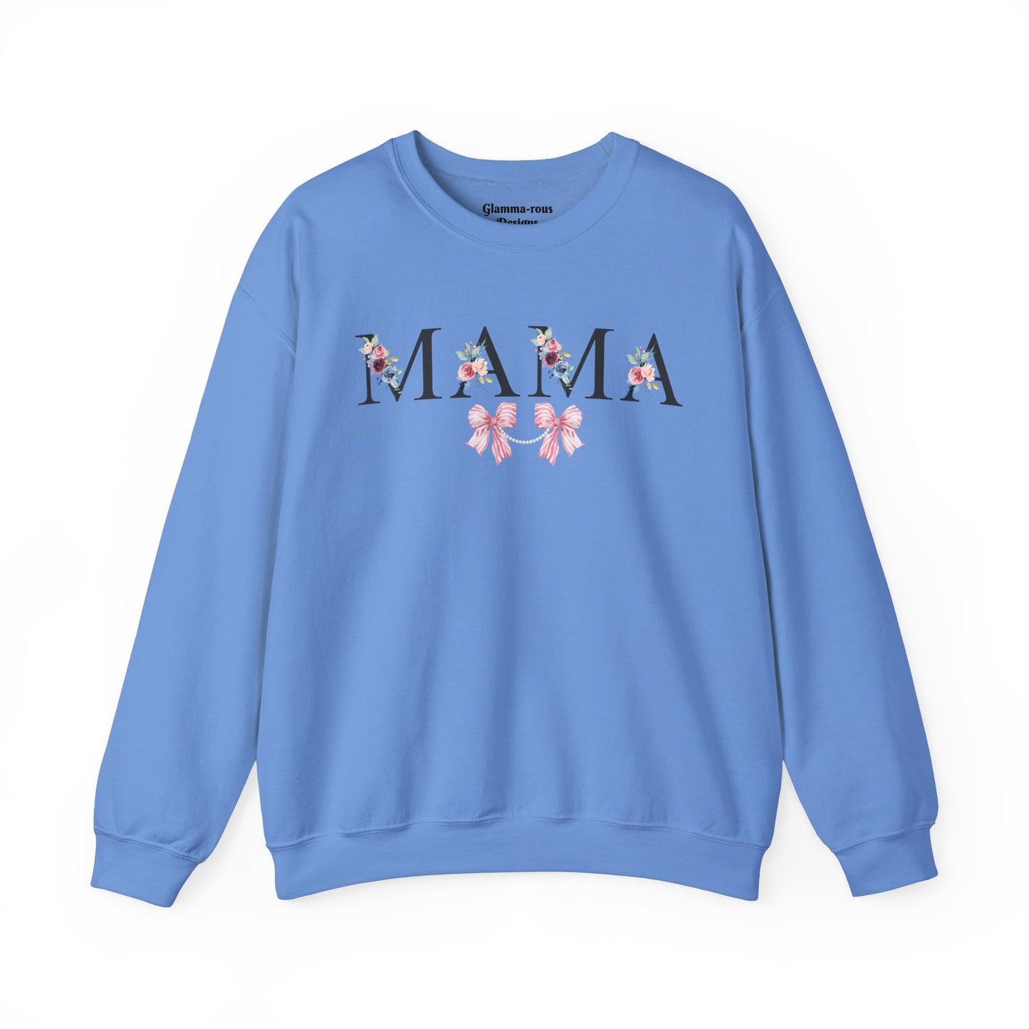 MAMA: Heartfelt Glam Sweatshirt💖 MOTHERS Day Gift Printify