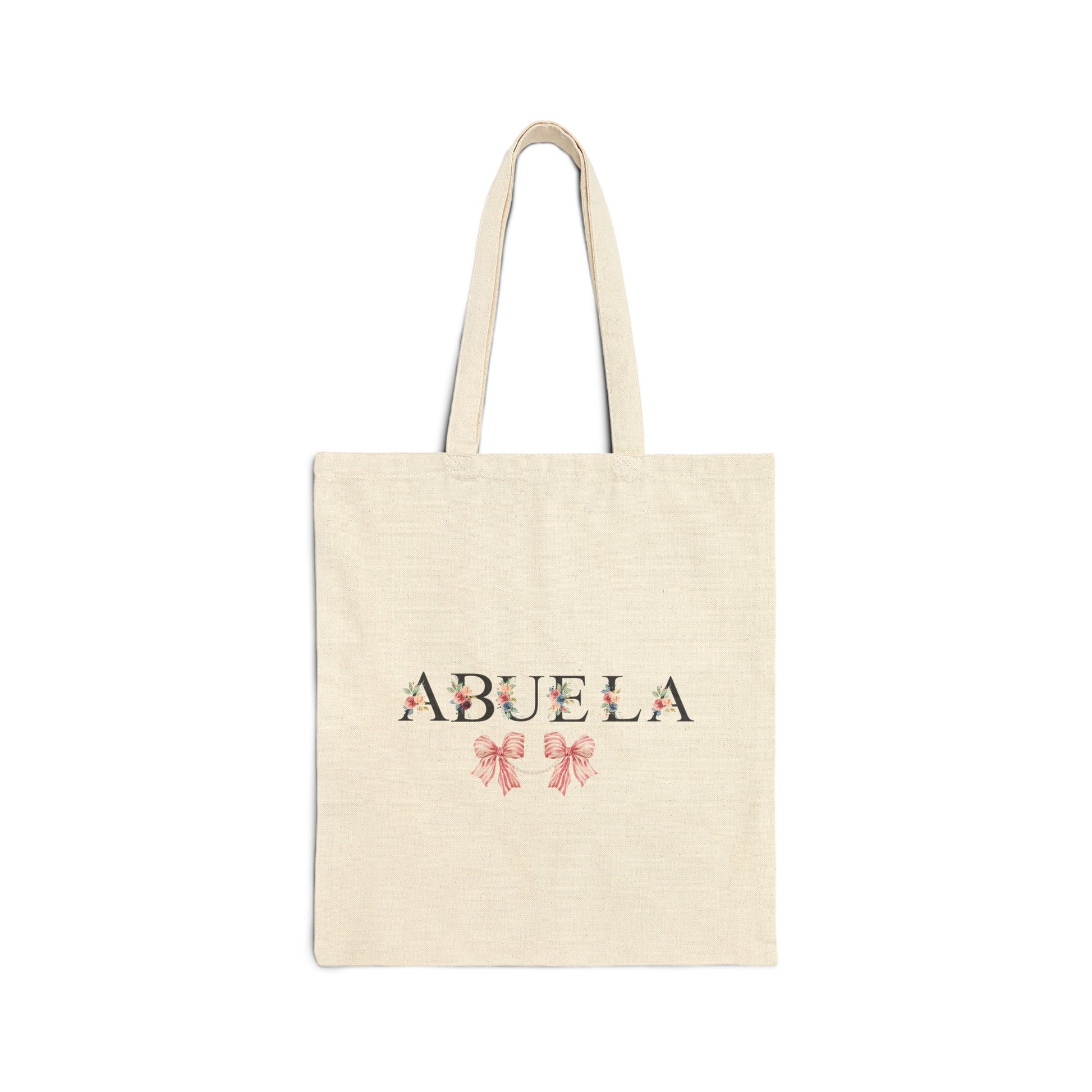 Abuela: Cotton Canvas Tote Bag | Mothers Day Gift 🎁 Printify