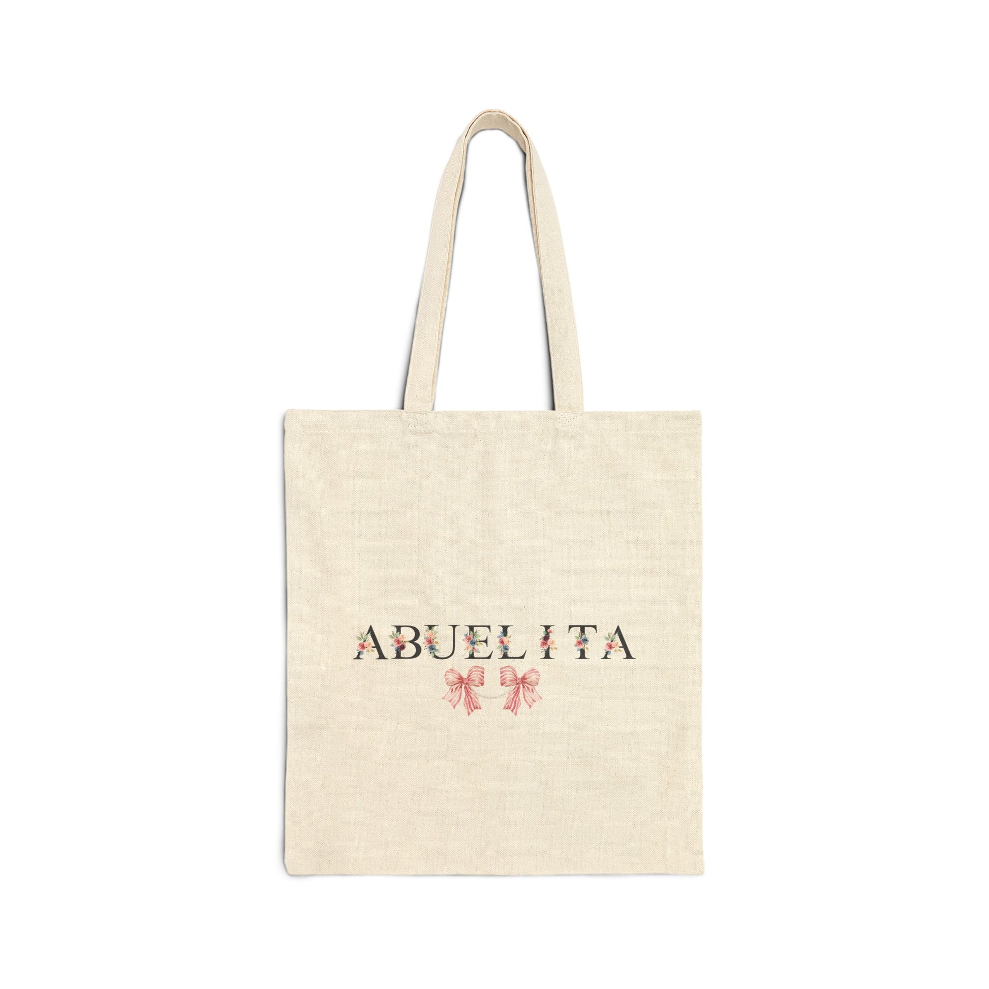 ABUELITA: Cotton Canvas Tote Bag,  Mothers Day Gift 🎁 idea Printify