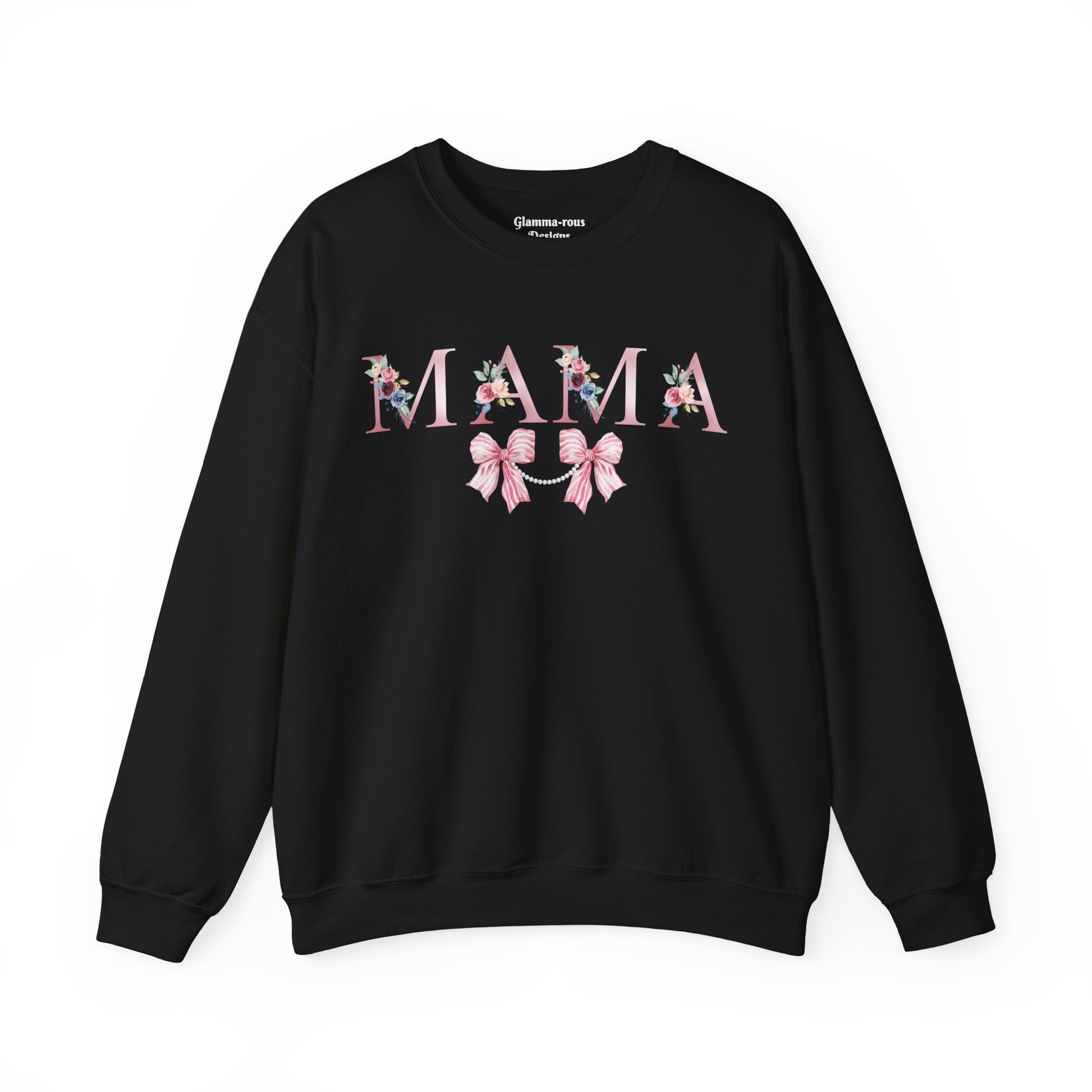 MAMA: Heartfelt Glam Sweatshirt💖 MOTHERS Day Gift Printify