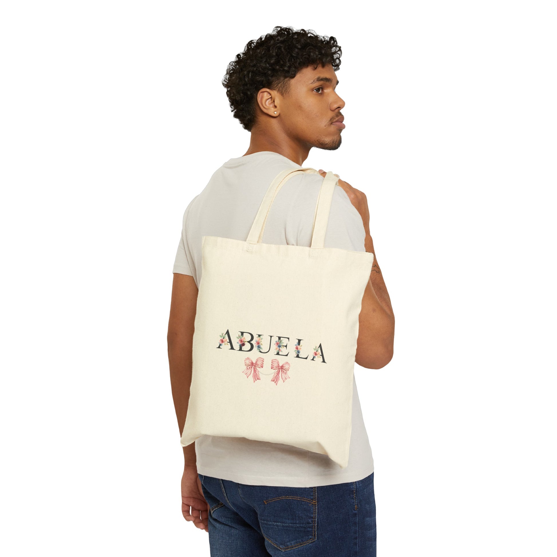 Abuela: Cotton Canvas Tote Bag | Mothers Day Gift 🎁 Printify