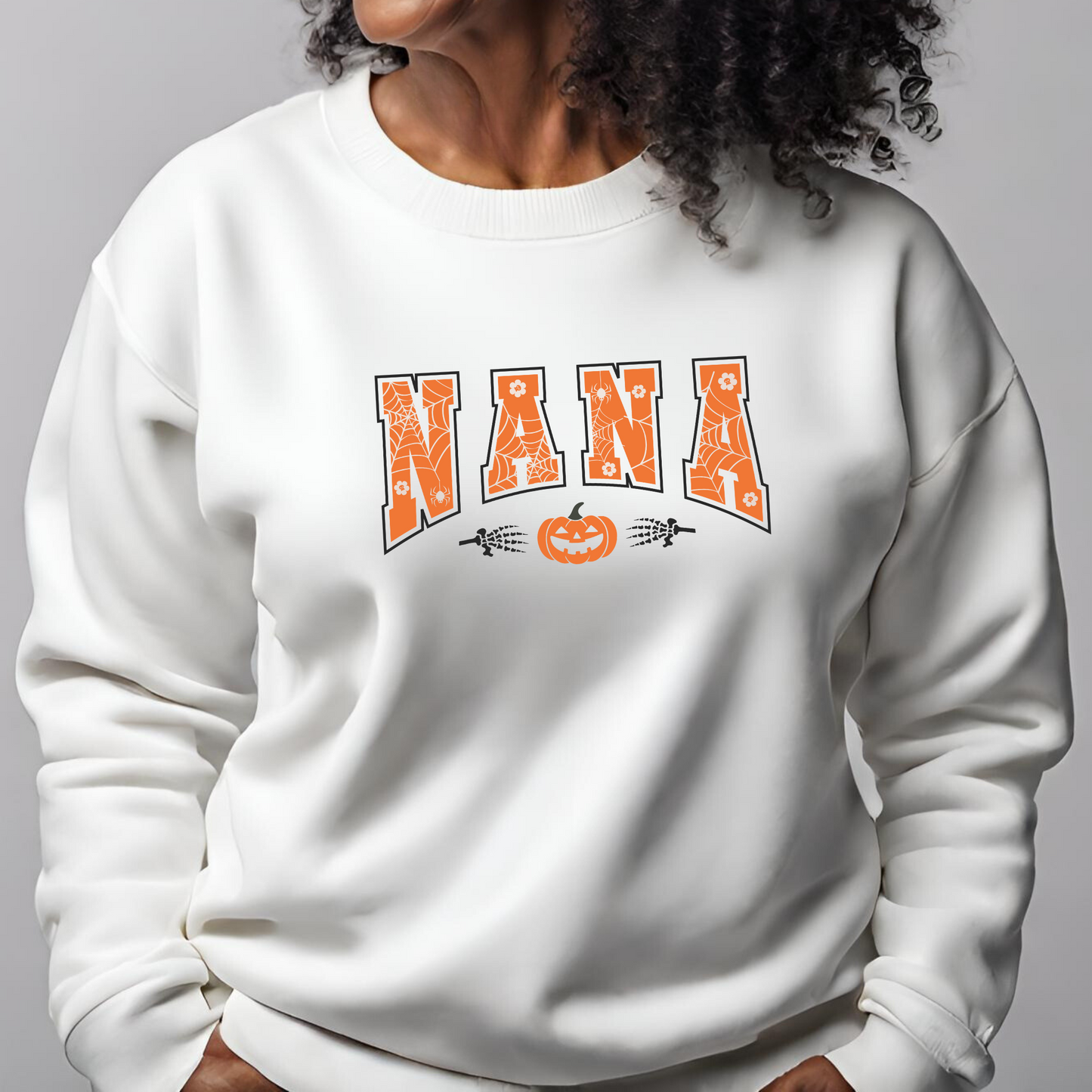 🍂 Nana Pumpkin Fall Sweatshirt – Unisex Garment-Dyed Crewneck