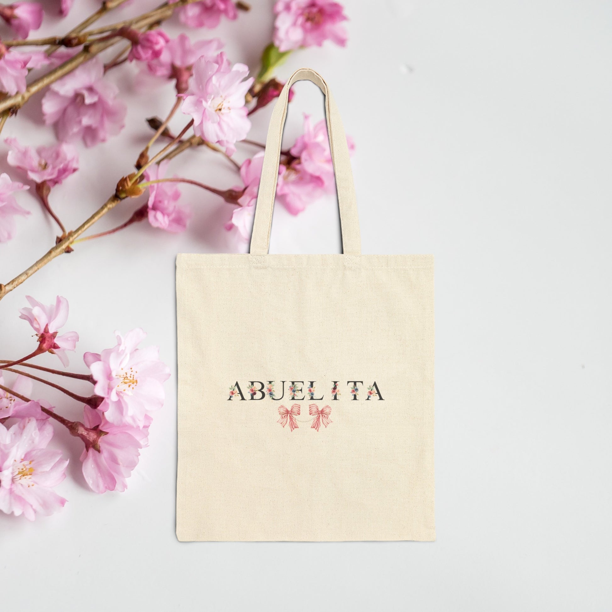 ABUELITA: Cotton Canvas Tote Bag,  Mothers Day Gift 🎁 idea Printify