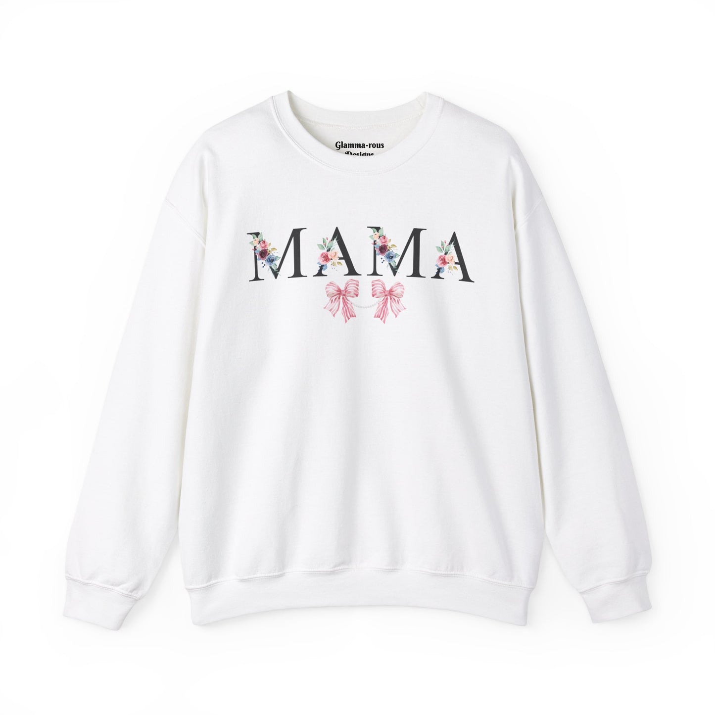 MAMA: Heartfelt Glam Sweatshirt💖 MOTHERS Day Gift Printify