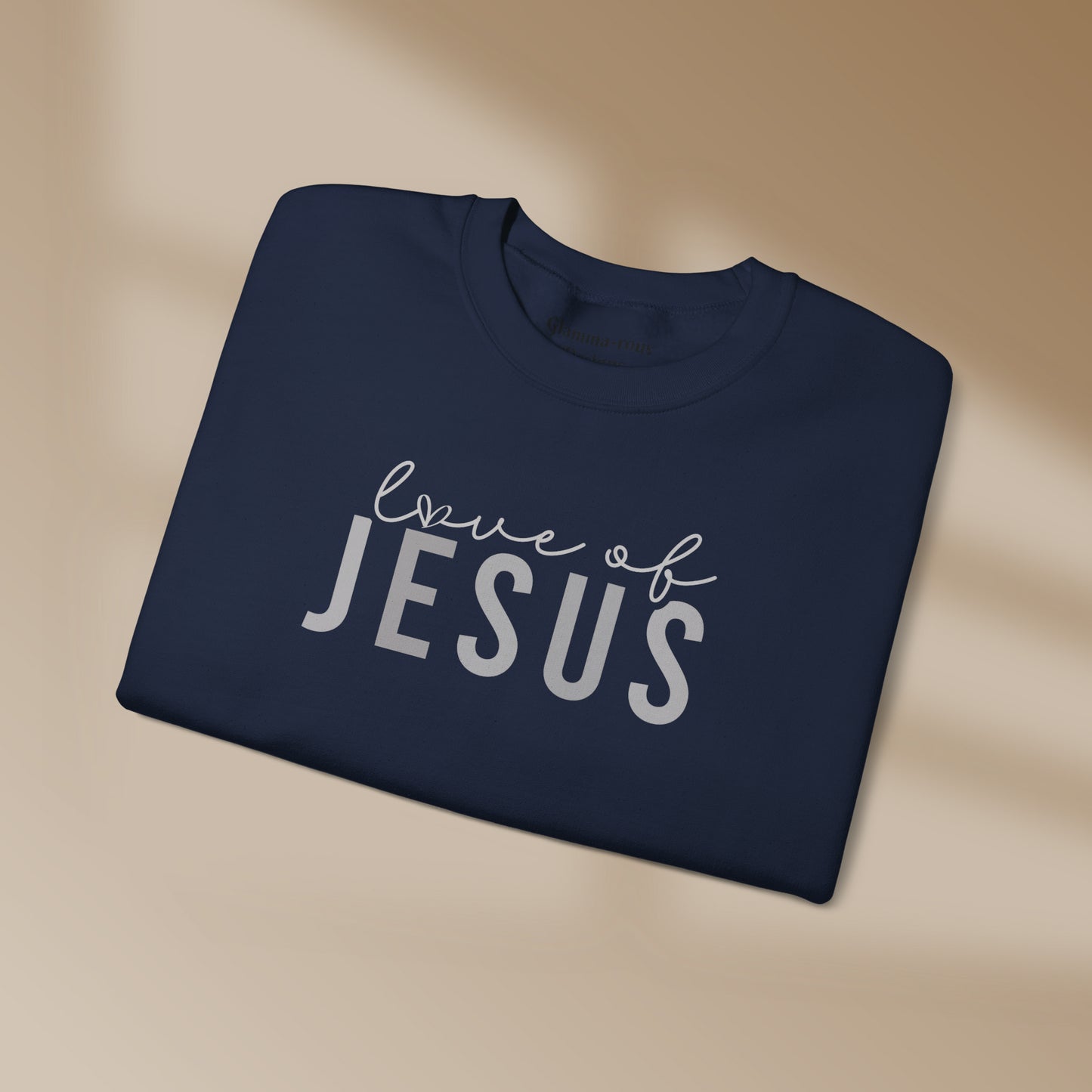 Love of Jesus: Embrace the Love of Jesus with Our Stylish Unisex Sweatshirt Printify