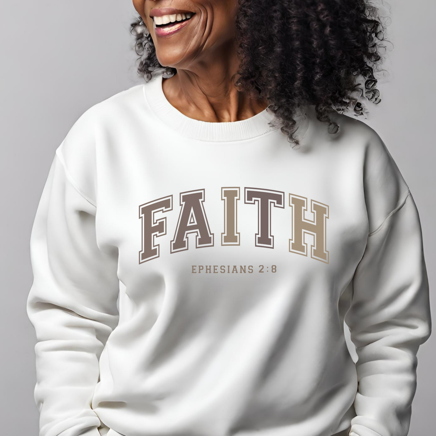 Faith: Unisex Sweatshirt for a Stylish Expression of Belief ✨ Printify